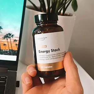 Hand-Holding-Energy-Stack-Psilocybin-Mushroom-Microdose-Supplement